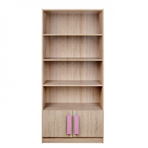 ΒΙΒΛΙΟΘΗΚΗ PLAYROOM SONAMA-ΡΟΖ HM10146.03 80X35X180εκ. Παιδικό δωμάτιο ΒΙΒΛΙΟΘΗΚΗ PLAYROOM SONAMA-ΡΟΖ HM10146.03 80X35X180εκ. Παιδικό δωμάτιο