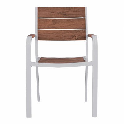 ΠΟΛΥΘΡΟΝΑ ΑΛΟΥΜΙΝΙΟΥ SAGA ΛΕΥΚΗ ΜΕ POLYWOOD HM5127.01 55x56x85Υ εκ. Εξωτερικού Χώρου ΠΟΛΥΘΡΟΝΑ ΑΛΟΥΜΙΝΙΟΥ SAGA ΛΕΥΚΗ ΜΕ POLYWOOD HM5127.01 55x56x85Υ εκ. Εξωτερικού Χώρου