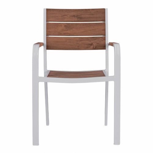 ΠΟΛΥΘΡΟΝΑ ΑΛΟΥΜΙΝΙΟΥ SAGA ΛΕΥΚΗ ΜΕ POLYWOOD HM5127.01 55x56x85Υ εκ. Εξωτερικού Χώρου ΠΟΛΥΘΡΟΝΑ ΑΛΟΥΜΙΝΙΟΥ SAGA ΛΕΥΚΗ ΜΕ POLYWOOD HM5127.01 55x56x85Υ εκ. Εξωτερικού Χώρου