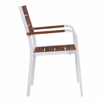ΠΟΛΥΘΡΟΝΑ ΑΛΟΥΜΙΝΙΟΥ SAGA ΛΕΥΚΗ ΜΕ POLYWOOD HM5127.01 55x56x85Υ εκ. Εξωτερικού Χώρου ΠΟΛΥΘΡΟΝΑ ΑΛΟΥΜΙΝΙΟΥ SAGA ΛΕΥΚΗ ΜΕ POLYWOOD HM5127.01 55x56x85Υ εκ. Εξωτερικού Χώρου