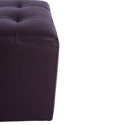 ΣΚΑΜΠΩ ΜΕ PU ΚΑΦΕ PUNK HM264.03 37x37x35εκ ΣΚΑΜΠΩ ΜΕ PU ΚΑΦΕ PUNK HM264.03 37x37x35εκ