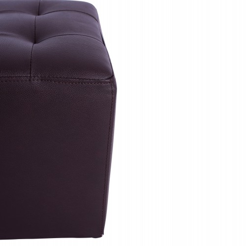 ΣΚΑΜΠΩ ΜΕ PU ΚΑΦΕ PUNK HM264.03 37x37x35εκ ΣΚΑΜΠΩ ΜΕ PU ΚΑΦΕ PUNK HM264.03 37x37x35εκ