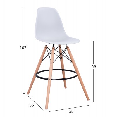 ΣΕΤ ΣΚΑΜΠΟ ΜΠΑΡ RENATA HM0173.01 ΛΕΥΚΟ 58x56x107Υ εκ. ΣΕΤ ΣΚΑΜΠΟ ΜΠΑΡ RENATA HM0173.01 ΛΕΥΚΟ 58x56x107Υ εκ.