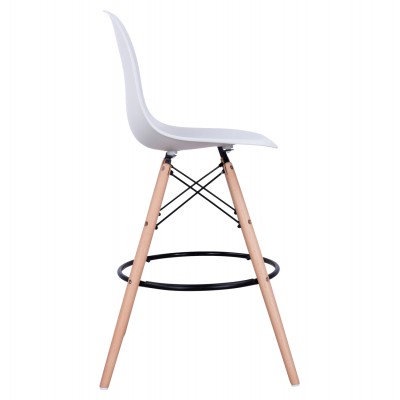 ΣΚΑΜΠΟ ΜΠΑΡ RENATA HM0173.01 ΛΕΥΚΟ 58x56x107Υ εκ. Τραπεζαρία