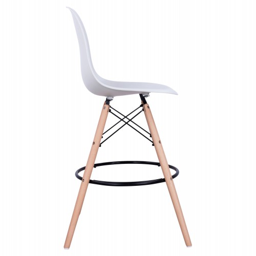 ΣΚΑΜΠΟ ΜΠΑΡ RENATA HM0173.01 ΛΕΥΚΟ 58x56x107Υ εκ. Τραπεζαρία