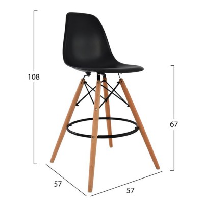 ΣΕΤ ΣΚΑΜΠΟ ΜΠΑΡ RENATA HM0173.02 ΜΑΥΡΟ 47x50x108Υ εκ. ΣΕΤ ΣΚΑΜΠΟ ΜΠΑΡ RENATA HM0173.02 ΜΑΥΡΟ 47x50x108Υ εκ.