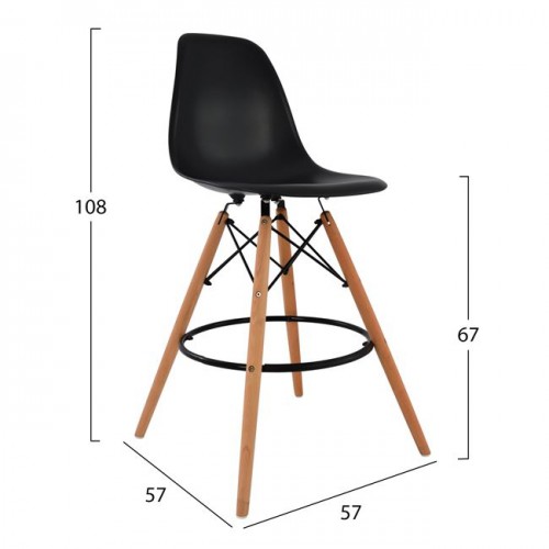 ΣΕΤ ΣΚΑΜΠΟ ΜΠΑΡ RENATA HM0173.02 ΜΑΥΡΟ 47x50x108Υ εκ. ΣΕΤ ΣΚΑΜΠΟ ΜΠΑΡ RENATA HM0173.02 ΜΑΥΡΟ 47x50x108Υ εκ.