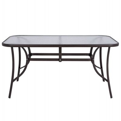 ΤΡΑΠΕΖΙ BRUNO 150X90Χ72Υεκ. ΚΑΦΕ ΜΕΤΑΛΛΙΚΟ ΜΕ ΓΥΑΛΙΝΗ ΕΠΙΦΑΝΕΙΑ HM5145.02 Εξωτερικού Χώρου ΤΡΑΠΕΖΙ BRUNO 150X90Χ72Υεκ. ΚΑΦΕ ΜΕΤΑΛΛΙΚΟ ΜΕ ΓΥΑΛΙΝΗ ΕΠΙΦΑΝΕΙΑ HM5145.02 Εξωτερικού Χώρου