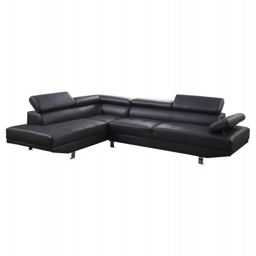 ΚΑΝΑΠΕΣ ΓΩΝΙΑ GORO ΑΡΙΣΤΕΡΗ HM3084.02L ΑΠΟ ΜΑΥΡΟ PU 270x200x87cm Σαλόνι ΚΑΝΑΠΕΣ ΓΩΝΙΑ GORO ΑΡΙΣΤΕΡΗ HM3084.02L ΑΠΟ ΜΑΥΡΟ PU 270x200x87cm Σαλόνι