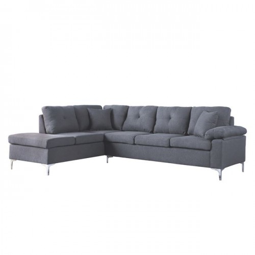 ΚΑΝΑΠΕΣ ΓΩΝΙΑ ΑΡΙΣΤΕΡΗ ZAILA HM3087L ΥΦΑΣΜΑ ΓΚΡΙ 282x197x90 εκ. Σαλόνι ΚΑΝΑΠΕΣ ΓΩΝΙΑ ΑΡΙΣΤΕΡΗ ZAILA HM3087L ΥΦΑΣΜΑ ΓΚΡΙ 282x197x90 εκ. Σαλόνι