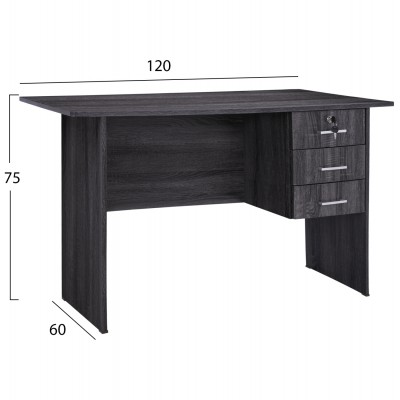 ΓΡΑΦΕΙΟ ΜΕΛΑΜΙΝΗΣ HAYDEN 120x60x75Υεκ.ΜΕ 3 ΣΥΡΤΑΡΙΑ ΣΕ ΑΝΘΡΑΚΙ ΧΡΩΜΑ HM2268.01 ΓΡΑΦΕΙΟ ΜΕΛΑΜΙΝΗΣ HAYDEN 120x60x75Υεκ.ΜΕ 3 ΣΥΡΤΑΡΙΑ ΣΕ ΑΝΘΡΑΚΙ ΧΡΩΜΑ HM2268.01