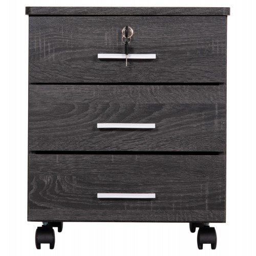ΣΥΡΤΑΡΙΕΡΑ ΓΡΑΦΕΙΟΥ HAYDEN HM2282.01 ΣΕ ΑΝΘΡΑΚΙ ΧΡΩΜΑ 39x39,5x46,5 Έπιπλα Γραφείου