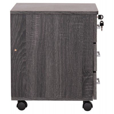 ΣΥΡΤΑΡΙΕΡΑ ΓΡΑΦΕΙΟΥ HAYDEN HM2282.01 ΣΕ ΑΝΘΡΑΚΙ ΧΡΩΜΑ 39x39,5x46,5 Έπιπλα Γραφείου