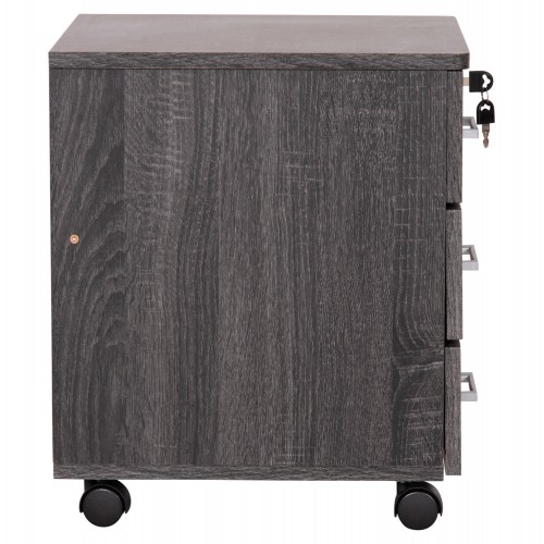 ΣΥΡΤΑΡΙΕΡΑ ΓΡΑΦΕΙΟΥ HAYDEN HM2282.01 ΣΕ ΑΝΘΡΑΚΙ ΧΡΩΜΑ 39x39,5x46,5 Έπιπλα Γραφείου