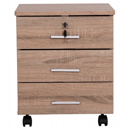 ΣΥΡΤΑΡΙΕΡΑ ΓΡΑΦΕΙΟΥ HAYDEN HM2282.02 ΣΕ ΧΡΩΜΑ SONAMA 39x39,5x46,5 Έπιπλα Γραφείου