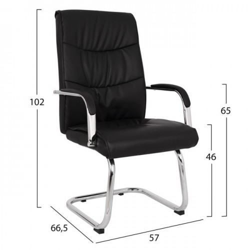 ΣΕΤ ΠΟΛΥΘΡΟΝΑ JACOB HM1045.11 ΜΑΥΡΟ PU ΜΕ ΒΑΣΗ ΧΡΩΜΙΟΥ 57x66,5x102 cm ΣΕΤ ΠΟΛΥΘΡΟΝΑ JACOB HM1045.11 ΜΑΥΡΟ PU ΜΕ ΒΑΣΗ ΧΡΩΜΙΟΥ 57x66,5x102 cm