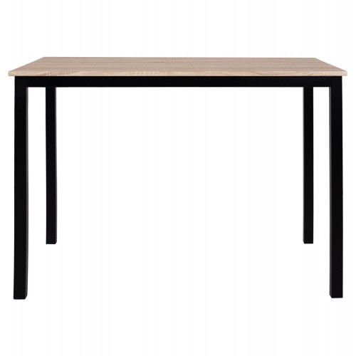 ΤΡΑΠΕΖΙ ΤΡΑΠΕΖΑΡΙΑΣ PANYA HM8332, 110X70Χ76 SONOMA, ΜΑΥΡΑ ΠΟΔΙΑ ΤΡΑΠΕΖΙ ΤΡΑΠΕΖΑΡΙΑΣ PANYA HM8332, 110X70Χ76 SONOMA, ΜΑΥΡΑ ΠΟΔΙΑ