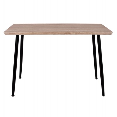 ΤΡΑΠΕΖΙ ΤΡΑΠΕΖΑΡΙΑΣ PALOMA HM8334.01, 120X70Χ76,5 SONΟMA, ΜΑΥΡΑ ΠΟΔΙΑ ΤΡΑΠΕΖΙ ΤΡΑΠΕΖΑΡΙΑΣ PALOMA HM8334.01, 120X70Χ76,5 SONΟMA, ΜΑΥΡΑ ΠΟΔΙΑ
