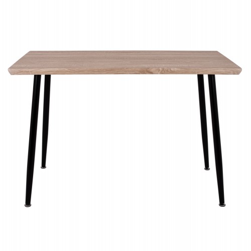 ΤΡΑΠΕΖΙ ΤΡΑΠΕΖΑΡΙΑΣ PALOMA HM8334.01, 120X70Χ76,5 SONΟMA, ΜΑΥΡΑ ΠΟΔΙΑ ΤΡΑΠΕΖΙ ΤΡΑΠΕΖΑΡΙΑΣ PALOMA HM8334.01, 120X70Χ76,5 SONΟMA, ΜΑΥΡΑ ΠΟΔΙΑ