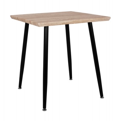 ΤΡΑΠΕΖΙ ΤΡΑΠΕΖΑΡΙΑΣ PALOMA HM8335.01, 70Χ70X76.5, SONOMA, ΜΑΥΡΑ ΠΟΔΙΑ ΤΡΑΠΕΖΙ ΤΡΑΠΕΖΑΡΙΑΣ PALOMA HM8335.01, 70Χ70X76.5, SONOMA, ΜΑΥΡΑ ΠΟΔΙΑ