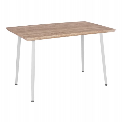 ΤΡΑΠΕΖΙ ΤΡΑΠΕΖΑΡΙΑΣ PALOMA HM8334.02, 120X70X76,5- SONOMA, ΛΕΥΚΑ ΠΟΔΙΑ ΤΡΑΠΕΖΙ ΤΡΑΠΕΖΑΡΙΑΣ PALOMA HM8334.02, 120X70X76,5- SONOMA, ΛΕΥΚΑ ΠΟΔΙΑ