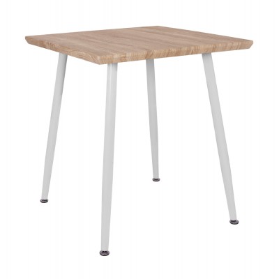 ΤΡΑΠΕΖΙ ΤΡΑΠΕΖΑΡΙΑΣ PALOMA HM8335.02, 70Χ70X76,5, SONOMA, ΛΕΥΚΑ ΠΟΔΙΑ ΤΡΑΠΕΖΙ ΤΡΑΠΕΖΑΡΙΑΣ PALOMA HM8335.02, 70Χ70X76,5, SONOMA, ΛΕΥΚΑ ΠΟΔΙΑ