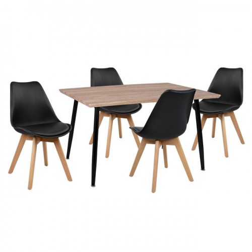 ΣΕΤ ΤΡΑΠΕΖΑΡΙΑΣ 5ΤΜΧ HM10350.01 ΤΡΑΠΕΖΙ 120x70x76,5 cm & ΚΑΡΕΚΛΕΣ VEGAS Τραπεζαρία ΣΕΤ ΤΡΑΠΕΖΑΡΙΑΣ 5ΤΜΧ HM10350.01 ΤΡΑΠΕΖΙ 120x70x76,5 cm & ΚΑΡΕΚΛΕΣ VEGAS Τραπεζαρία