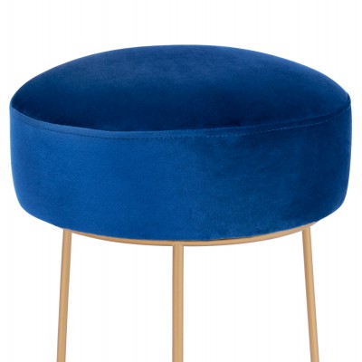 ΣΚΑΜΠΟ KARLO HM8411.08 ΜΠΛΕ ΒΕΛΟΥΔΟ ΜΕ ΧΡΥΣΗ ΒΑΣΗ Φ36x38Υ εκ. ΣΚΑΜΠΟ KARLO HM8411.08 ΜΠΛΕ ΒΕΛΟΥΔΟ ΜΕ ΧΡΥΣΗ ΒΑΣΗ Φ36x38Υ εκ.