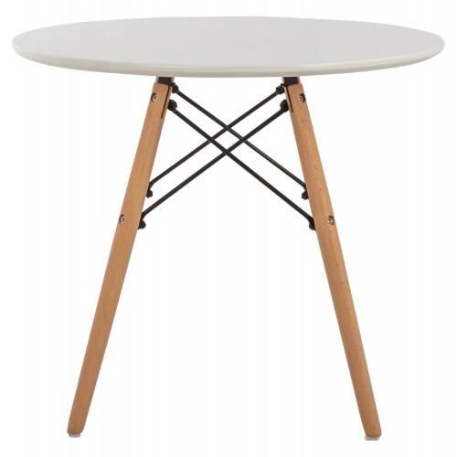 ΤΡΑΠΕΖΙ MINIMAL KID HM8451.01 ΣΤΡΟΓΓYΛΟ Φ60X51Υ ΛΕΥΚΟ Παιδικό δωμάτιο ΤΡΑΠΕΖΙ MINIMAL KID HM8451.01 ΣΤΡΟΓΓYΛΟ Φ60X51Υ ΛΕΥΚΟ Παιδικό δωμάτιο