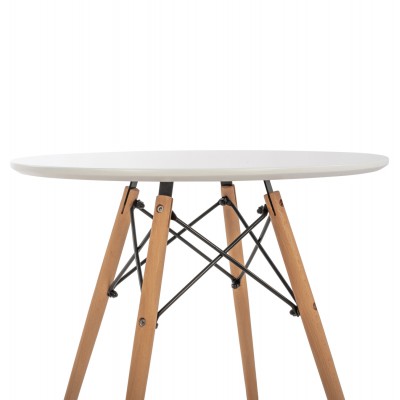 ΤΡΑΠΕΖΙ MINIMAL KID HM8451.01 ΣΤΡΟΓΓYΛΟ Φ60X51Υ ΛΕΥΚΟ Παιδικό δωμάτιο ΤΡΑΠΕΖΙ MINIMAL KID HM8451.01 ΣΤΡΟΓΓYΛΟ Φ60X51Υ ΛΕΥΚΟ Παιδικό δωμάτιο