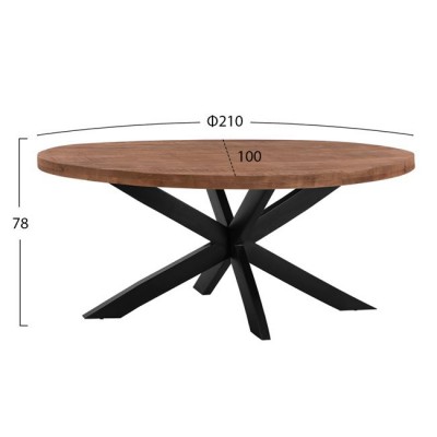 ΤΡΑΠΕΖΙ OVAL 6εκ.ΠΑΧΟΣ ΑΠΟ ΜΑΣΙΦ ΞΥΛΟ MANGO 210Χ100Χ78Υεκ. HM8483 ΤΡΑΠΕΖΙ OVAL 6εκ.ΠΑΧΟΣ ΑΠΟ ΜΑΣΙΦ ΞΥΛΟ MANGO 210Χ100Χ78Υεκ. HM8483
