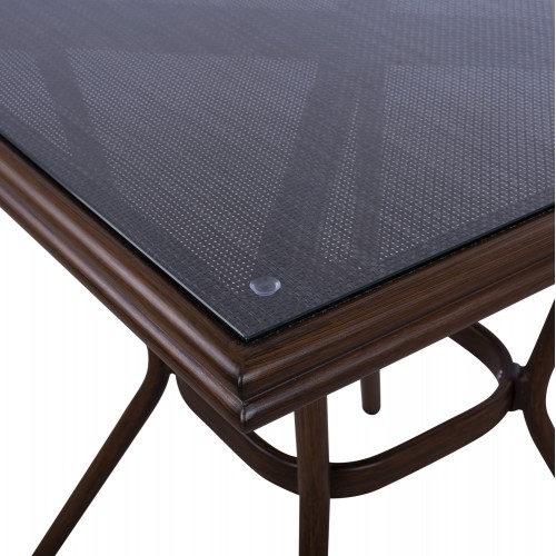ΤΡΑΠΕΖΙ ΑΛΟΥΜΙΝΙΟΥ HARLOW 70X70X76 BAMBOO LOOK HM5568.03 ΚΑΦΕ ΜΕ ΓΥΑΛΙ Εξωτερικού Χώρου ΤΡΑΠΕΖΙ ΑΛΟΥΜΙΝΙΟΥ HARLOW 70X70X76 BAMBOO LOOK HM5568.03 ΚΑΦΕ ΜΕ ΓΥΑΛΙ Εξωτερικού Χώρου