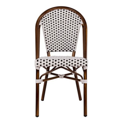 ΚΑΡΕΚΛΑ BISTRO ΑΛΟΥΜΙΝΙΟΥ BAMBOO LOOK ΜΕ ΛΕΥΚΟ-ΜΑΥΡΟ RATTAN HM5566.01 45x54x90Υεκ. ΚΑΡΕΚΛΑ BISTRO ΑΛΟΥΜΙΝΙΟΥ BAMBOO LOOK ΜΕ ΛΕΥΚΟ-ΜΑΥΡΟ RATTAN HM5566.01 45x54x90Υεκ.