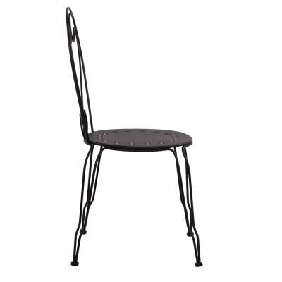 ΚΑΡΕΚΛΑ ΜΕΤΑΛΛΙΚΗ AMORE ΜΑΥΡΗ 42x48x90 εκ. HM5007.11 ΚΑΡΕΚΛΑ ΜΕΤΑΛΛΙΚΗ AMORE ΜΑΥΡΗ 42x48x90 εκ. HM5007.11