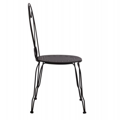 ΚΑΡΕΚΛΑ ΜΕΤΑΛΛΙΚΗ AMORE ΜΑΥΡΗ 42x48x90 εκ. HM5007.11 ΚΑΡΕΚΛΑ ΜΕΤΑΛΛΙΚΗ AMORE ΜΑΥΡΗ 42x48x90 εκ. HM5007.11