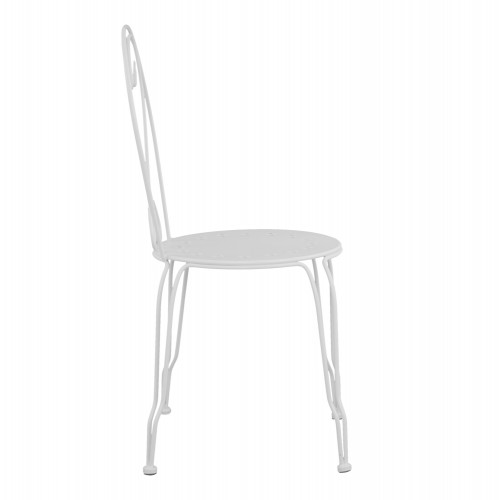 ΚΑΡΕΚΛΑ ΜΕΤΑΛΛΙΚΗ AMORE ΛΕΥΚΗ 42x48x90 εκ. HM5007.12 ΚΑΡΕΚΛΑ ΜΕΤΑΛΛΙΚΗ AMORE ΛΕΥΚΗ 42x48x90 εκ. HM5007.12