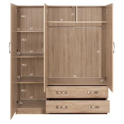 ΝΤΟΥΛΑΠΑ 3ΦΥΛΛΗ CARLY HM384.02 ΜΕ ΔΥΟ ΣΥΡΤΑΡΙΑ SONAMA 150X55Χ180Υεκ. Υπνοδωμάτιο ΝΤΟΥΛΑΠΑ 3ΦΥΛΛΗ CARLY HM384.02 ΜΕ ΔΥΟ ΣΥΡΤΑΡΙΑ SONAMA 150X55Χ180Υεκ. Υπνοδωμάτιο