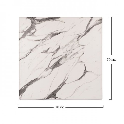 ΕΠΙΦΑΝΕΙΑ ΤΡΑΠΕΖΙΟΥ WERZALIT 70Χ70Χ3.5εκ. MARBLE WHITE-GREY 5657 HM5230.11 ΕΠΙΦΑΝΕΙΑ ΤΡΑΠΕΖΙΟΥ WERZALIT 70Χ70Χ3.5εκ. MARBLE WHITE-GREY 5657 HM5230.11