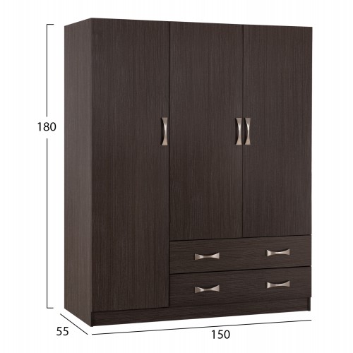 ΝΤΟΥΛΑΠΑ 3ΦΥΛΛΗ CARLY HM384.01 ΜΕ ΔΥΟ ΣΥΡΤΑΡΙΑ ZEBRANO 150X55Χ180Υεκ. Υπνοδωμάτιο ΝΤΟΥΛΑΠΑ 3ΦΥΛΛΗ CARLY HM384.01 ΜΕ ΔΥΟ ΣΥΡΤΑΡΙΑ ZEBRANO 150X55Χ180Υεκ. Υπνοδωμάτιο