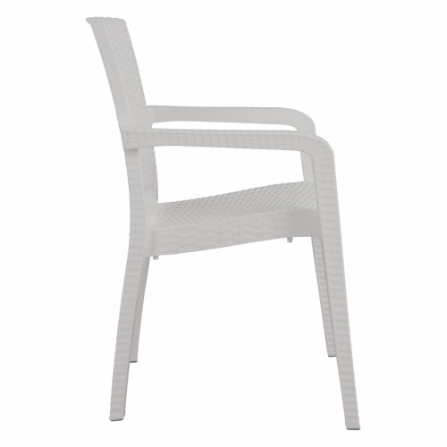 ΠΟΛΥΘΡΟΝΑ ΠΟΛΥΠΡΟΠΥΛΕΝΙΟΥ RATTAN HM5590.04 ΧΡΩΜΑ ΛΕΥΚΟ 58x55x87 cm. ΠΟΛΥΘΡΟΝΑ ΠΟΛΥΠΡΟΠΥΛΕΝΙΟΥ RATTAN HM5590.04 ΧΡΩΜΑ ΛΕΥΚΟ 58x55x87 cm.