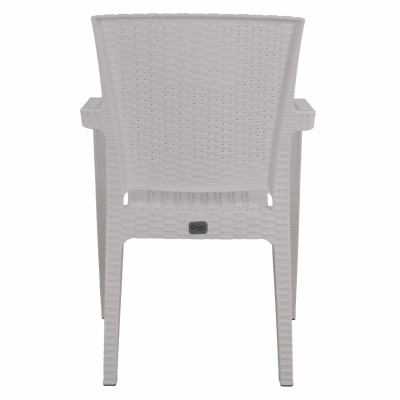 ΠΟΛΥΘΡΟΝΑ ΠΟΛΥΠΡΟΠΥΛΕΝΙΟΥ RATTAN HM5590.04 ΧΡΩΜΑ ΛΕΥΚΟ 58x55x87 cm. ΠΟΛΥΘΡΟΝΑ ΠΟΛΥΠΡΟΠΥΛΕΝΙΟΥ RATTAN HM5590.04 ΧΡΩΜΑ ΛΕΥΚΟ 58x55x87 cm.