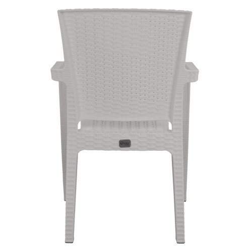ΠΟΛΥΘΡΟΝΑ ΠΟΛΥΠΡΟΠΥΛΕΝΙΟΥ RATTAN HM5590.04 ΧΡΩΜΑ ΛΕΥΚΟ 58x55x87 cm. ΠΟΛΥΘΡΟΝΑ ΠΟΛΥΠΡΟΠΥΛΕΝΙΟΥ RATTAN HM5590.04 ΧΡΩΜΑ ΛΕΥΚΟ 58x55x87 cm.