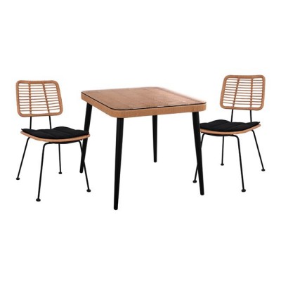 ΣΕΤ 3ΤΜΧ ALLEGRA WICKER ΜΕ ΤΡΑΠΕΖΙ 80X80Χ78Υ ΜΠΕΖ & ΜΑΥΡΟ ΧΡΩΜΑ HM10485 ΣΕΤ 3ΤΜΧ ALLEGRA WICKER ΜΕ ΤΡΑΠΕΖΙ 80X80Χ78Υ ΜΠΕΖ & ΜΑΥΡΟ ΧΡΩΜΑ HM10485