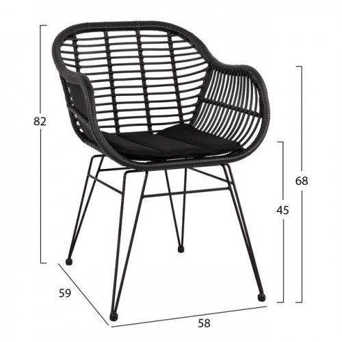 ΣΕΤ 5ΤΜΧ ALLEGRA WICKER ΜΕ ΤΡΑΠΕΖΙ 140X80Χ78Υ ΜΠΕΖ & ΜΑΥΡΟ ΧΡΩΜΑ HM10508 ΣΕΤ 5ΤΜΧ ALLEGRA WICKER ΜΕ ΤΡΑΠΕΖΙ 140X80Χ78Υ ΜΠΕΖ & ΜΑΥΡΟ ΧΡΩΜΑ HM10508