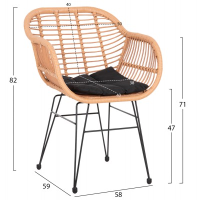ΣΕΤ 7ΤΜΧ ALLEGRA WICKER ΜΕ ΤΡΑΠΕΖΙ 160X90X78Υ ΜΠΕΖ & ΜΑΥΡΟ ΧΡΩΜΑ HM10495 Εξωτερικού Χώρου ΣΕΤ 7ΤΜΧ ALLEGRA WICKER ΜΕ ΤΡΑΠΕΖΙ 160X90X78Υ ΜΠΕΖ & ΜΑΥΡΟ ΧΡΩΜΑ HM10495 Εξωτερικού Χώρου