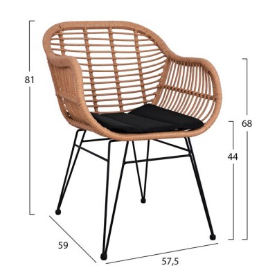 ΣΕΤ 7ΤΜΧ ALLEGRA WICKER ΜΕ ΤΡΑΠΕΖΙ 160X90X78Υ ΜΠΕΖ & ΜΑΥΡΟ ΧΡΩΜΑ HM10513 Εξωτερικού Χώρου ΣΕΤ 7ΤΜΧ ALLEGRA WICKER ΜΕ ΤΡΑΠΕΖΙ 160X90X78Υ ΜΠΕΖ & ΜΑΥΡΟ ΧΡΩΜΑ HM10513 Εξωτερικού Χώρου
