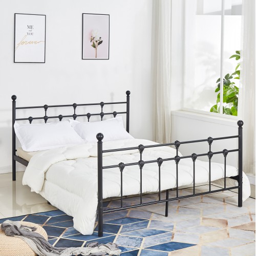 ΚΡΕΒΑΤΙ ΜΕΤΑΛΛΙΚΟ JACINDA 150x200 εκ. ΜΑΥΡΟ ΧΡΩΜΑ HM575.01 ΚΡΕΒΑΤΙ ΜΕΤΑΛΛΙΚΟ JACINDA 150x200 εκ. ΜΑΥΡΟ ΧΡΩΜΑ HM575.01