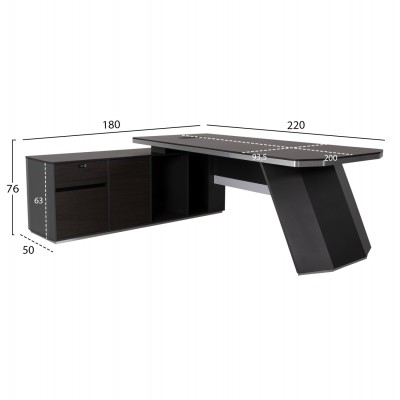 ΓΡΑΦΕΙΟ ΕΠΑΓΓΕΛΜΑΤΙΚΟ ΑΡΙΣΤΕΡΗ ΓΩΝΙΑ ROSEWOOD HM2083L 220X180X76Υεκ. ΓΡΑΦΕΙΟ ΕΠΑΓΓΕΛΜΑΤΙΚΟ ΑΡΙΣΤΕΡΗ ΓΩΝΙΑ ROSEWOOD HM2083L 220X180X76Υεκ.