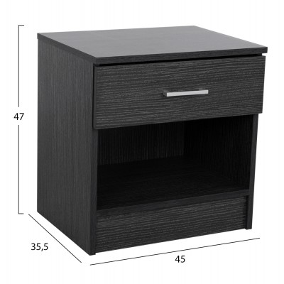 ΚΟΜΟΔΙΝΟ ΜΕ 1 ΣΥΡΤΑΡΙ LANEY ZEBRANO 45x35,5x47Υ εκ. HM2345.02 ΚΟΜΟΔΙΝΟ ΜΕ 1 ΣΥΡΤΑΡΙ LANEY ZEBRANO 45x35,5x47Υ εκ. HM2345.02