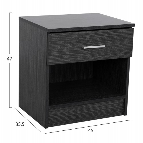 ΚΟΜΟΔΙΝΟ ΜΕ 1 ΣΥΡΤΑΡΙ LANEY ZEBRANO 45x35,5x47Υ εκ. HM2345.02 ΚΟΜΟΔΙΝΟ ΜΕ 1 ΣΥΡΤΑΡΙ LANEY ZEBRANO 45x35,5x47Υ εκ. HM2345.02